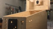 Assembled Pinball Cabinet from BCX Plywood (19mm).