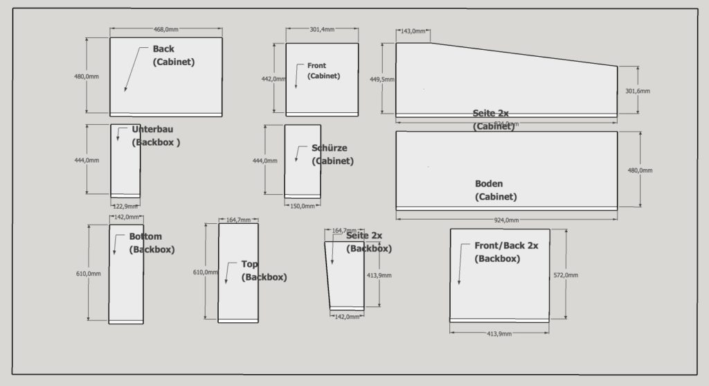Part 1 Building A Virtual Pinball Cabinet Vpin Com - Diy Virtual Pinball Machine Plans