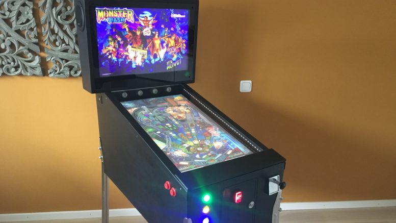 diy electronic pinball machine