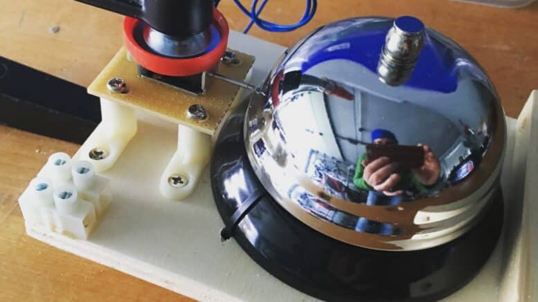 Virtual Pinball Bell im Eigenbau